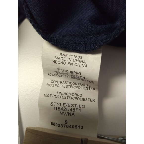 Lily Rose Blue White Junior's Maxi Dress Size Small - Picture 6 of 7